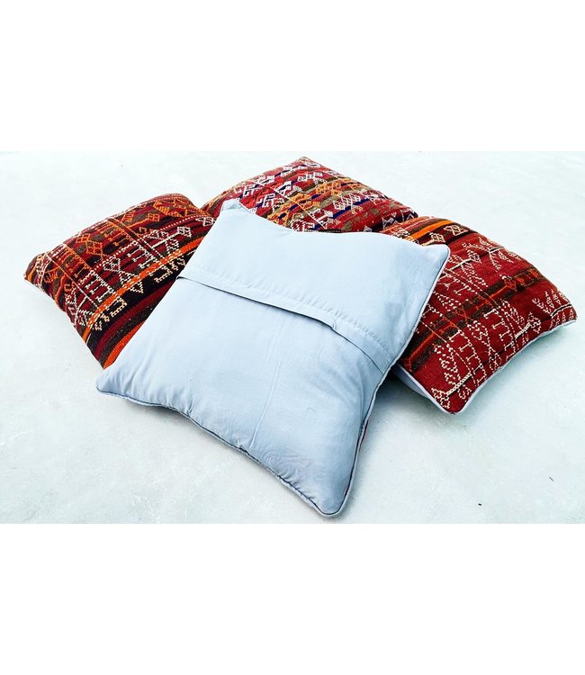 4x kilim cushions ca 45x45 cm with filling