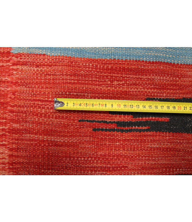 296x200 cm Handmade Afghan Kilim Area Rug Modrn