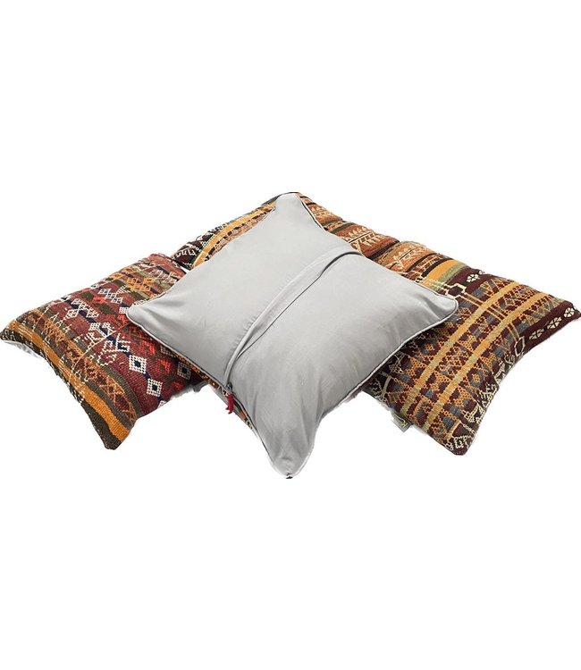 4x kilim cushions ca 45x45 cm with filling