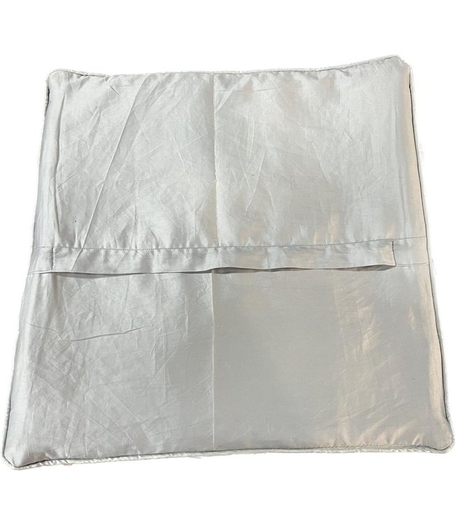 2x kelim kussens natural ca 45x45 cm met vulling