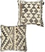 2x kilim cushion cover natural ca 45x45 cm with filling