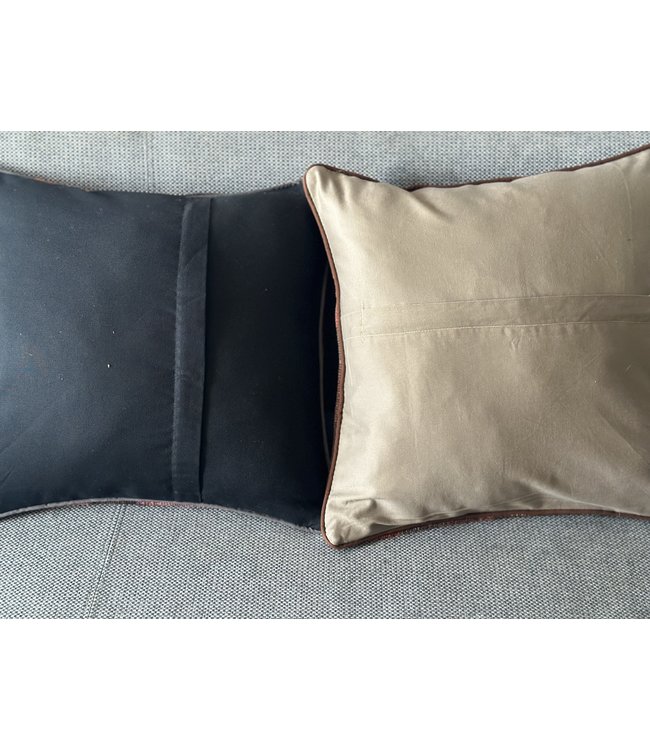 2xkelim kussens traditioneel ca 45x45 cm met vulling