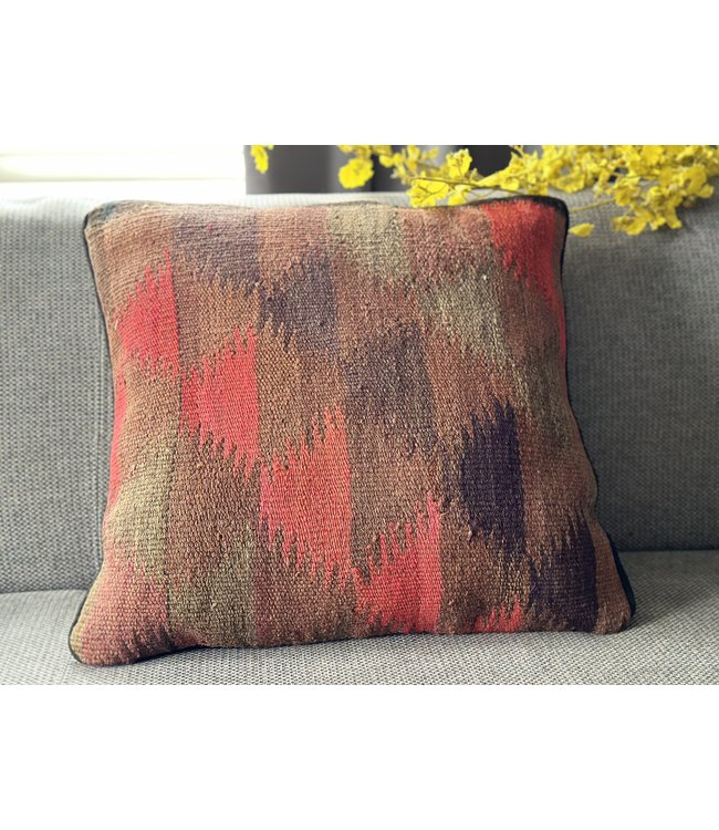 1xkilim cushion cover moederne ca 45x45 cm with filling