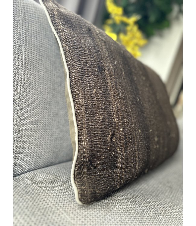 1xkilim cushion cover moederne ca 60x40 cm with filling