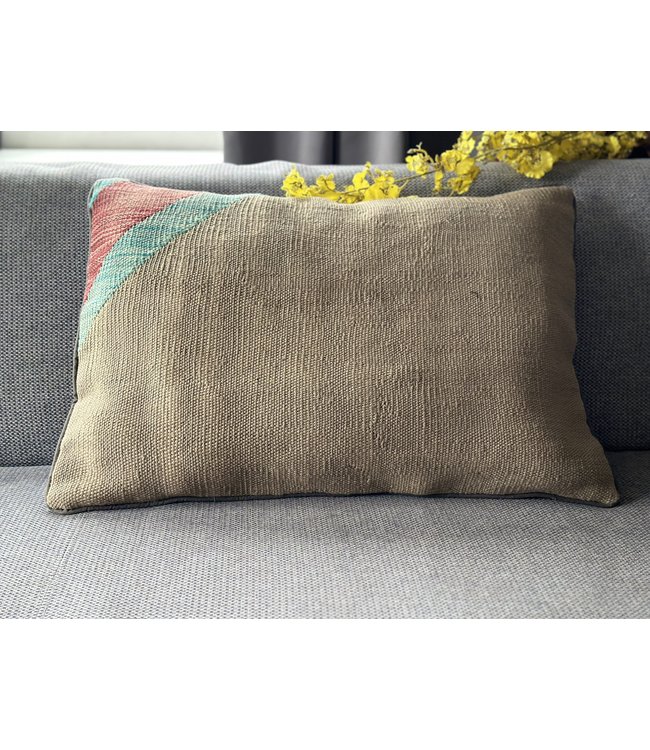 1xkilim cushion cover moederne ca 60x40 cm with filling
