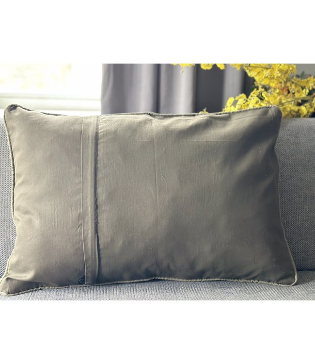 1xkelim kussens Modern ca 60x40 cm met vulling