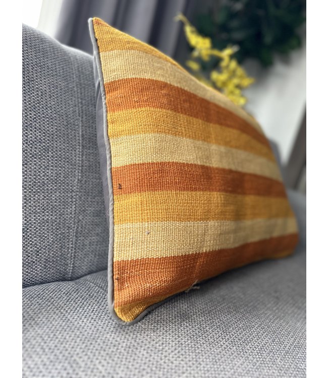 1xkelim kussens Modern ca 60x40 cm met vulling