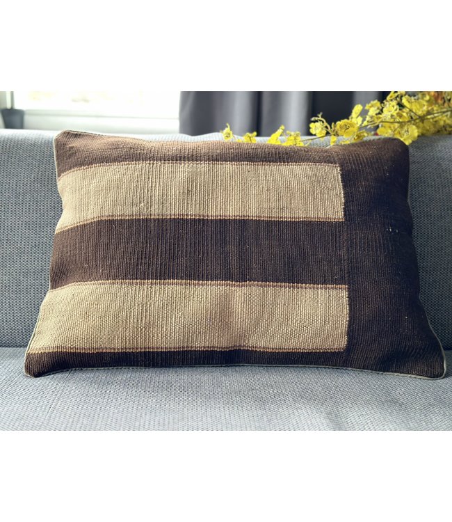 1xkilim cushion cover moederne ca 60x40 cm with filling