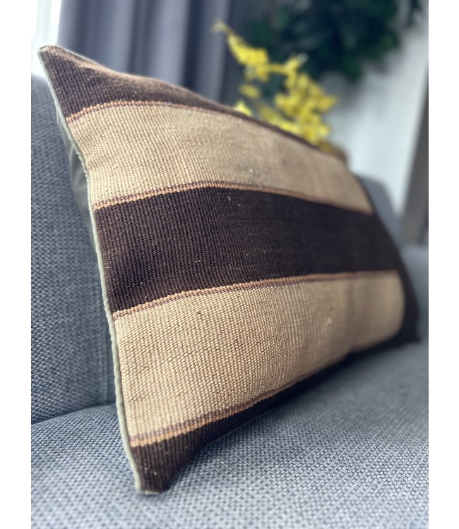 1xkilim cushion cover moederne ca 60x40 cm with filling