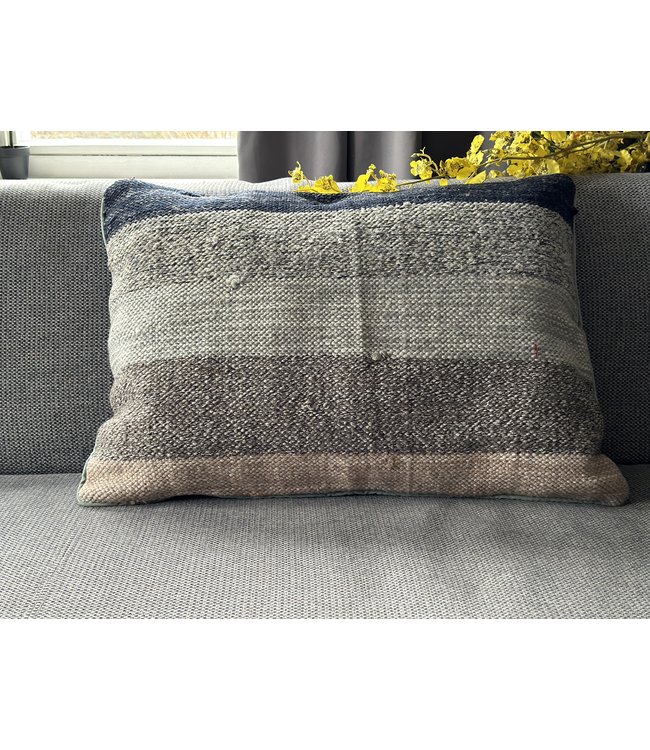 1xkelim kussens Modern ca 60x40 cm met vulling