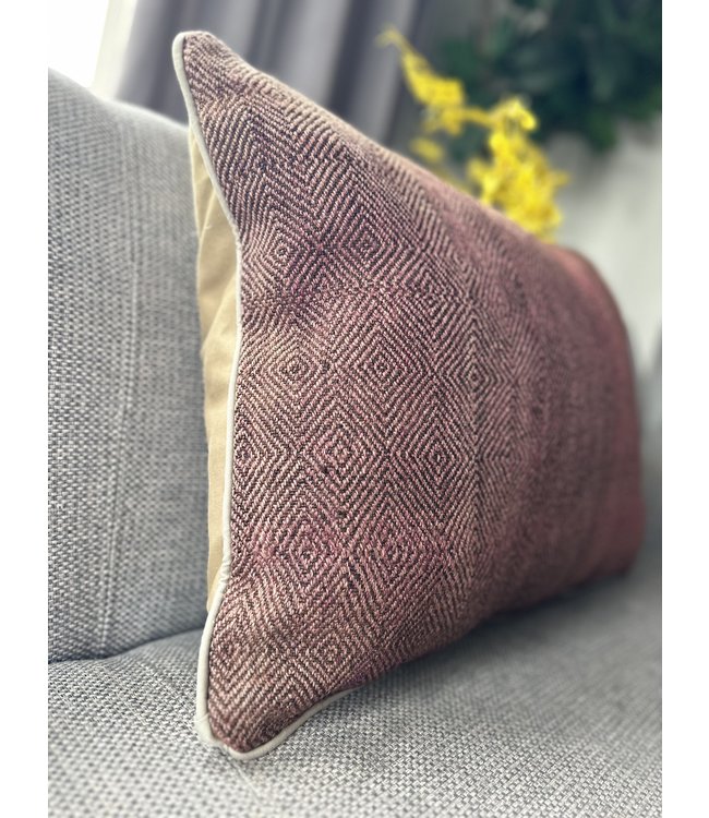 1xkelim kussens Modern ca 60x40 cm met vulling