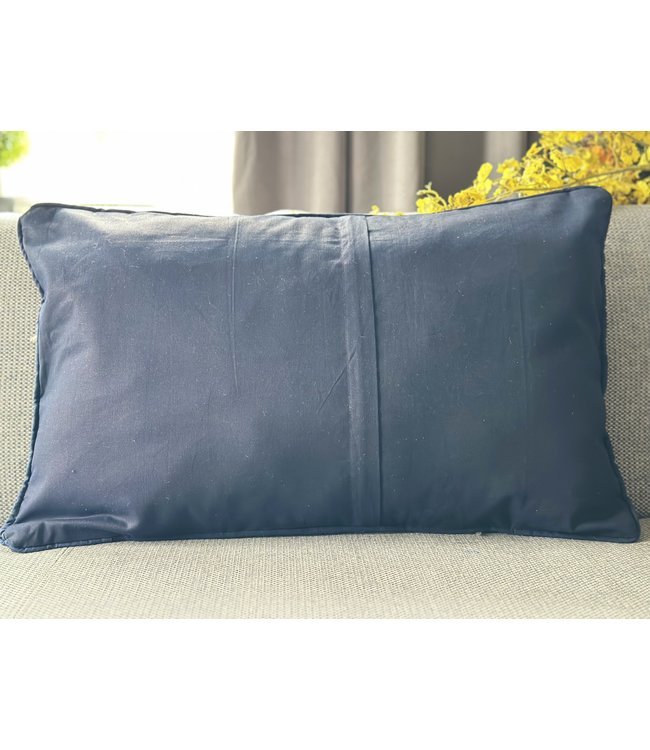 1xkelim kussens Modern ca 60x40 cm met vulling