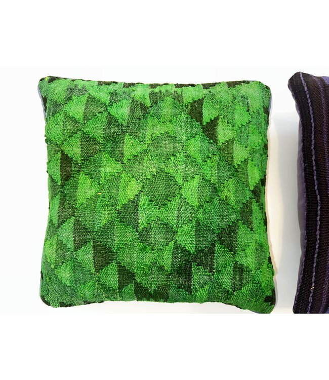 2x kelim kussens traditioneel ca 40x40 cm met vulling