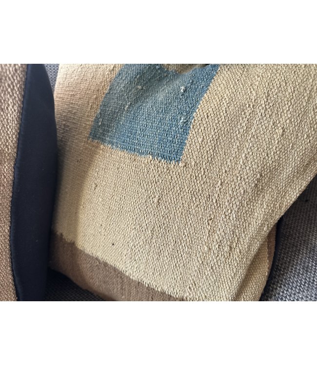 vintage 2x kilim cushion cover ca 40x40 cm with filling