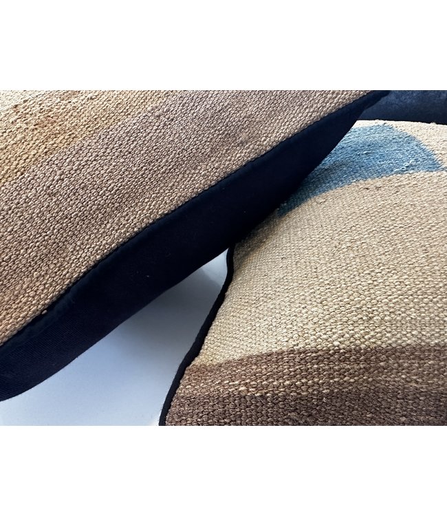 vintage 2x kilim cushion cover ca 40x40 cm with filling