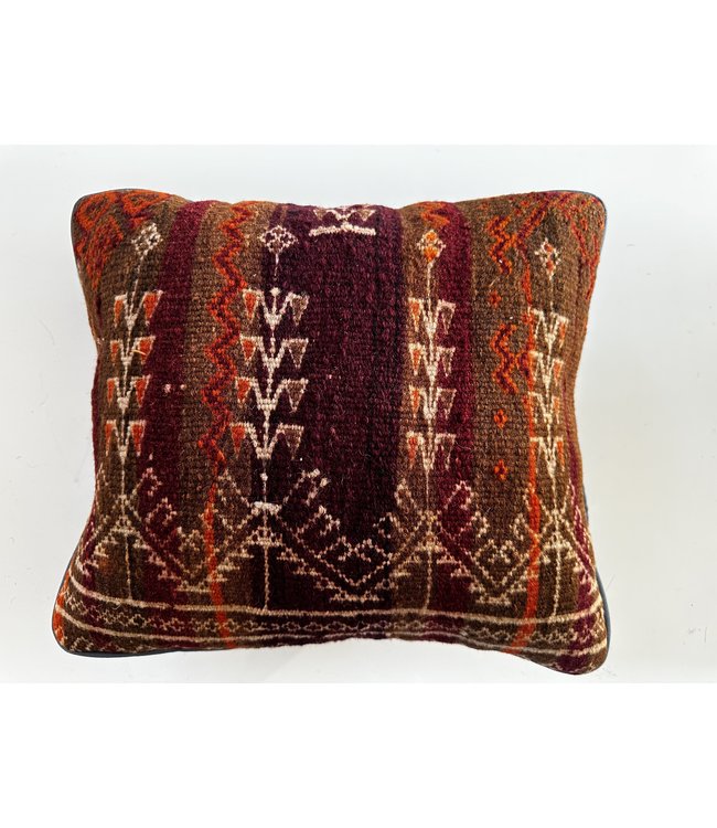 vintage 1x unike vintage kelim kussens met vulling 40x40 cm