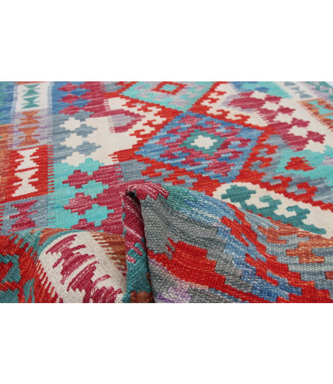 Handgewebte Orientalisch Wolle Kelim Teppich 157x104cm