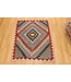 Hand Woven Afghan Wool Kilim Area Rug 113x92cm