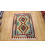 Hand Woven Afghan Wool Kilim Area Rug 125x85cm
