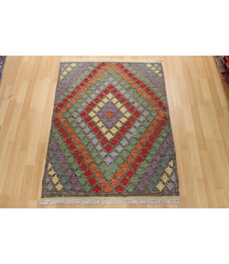 Handgewebte Orientalisch Wolle Kelim Teppich 116x91cm Handgewebte Orientalisch Wolle Kelim Teppich 116x91cm