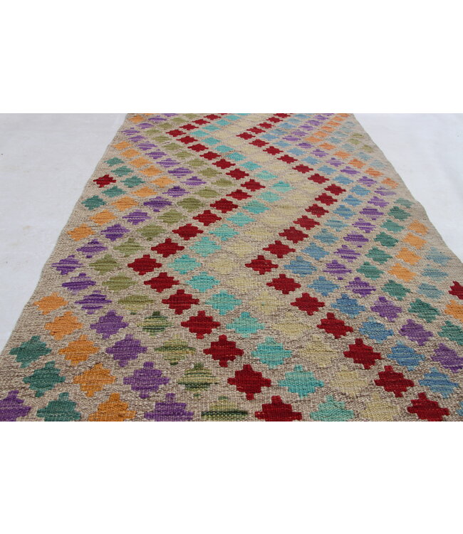 kelim kleed    400x84cm   vloerkleed tapijt kelims hand geweven