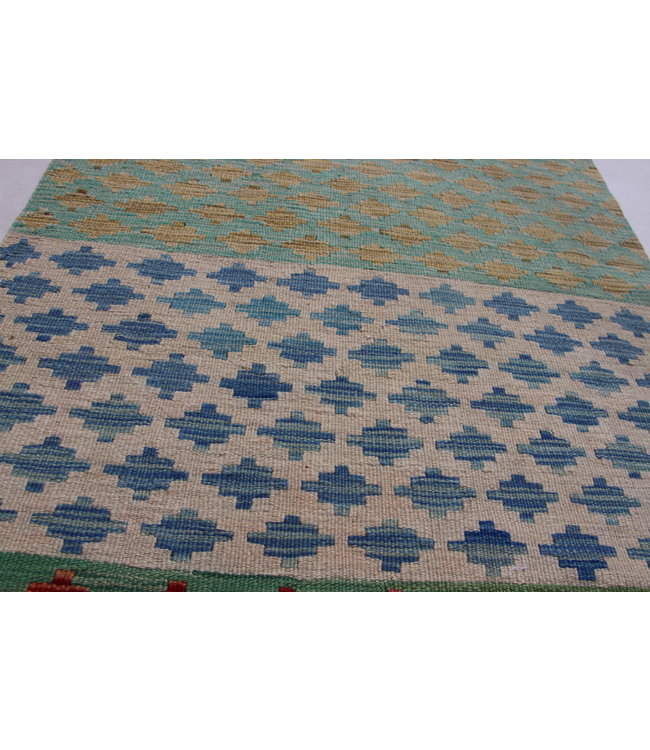 kelim kleed  282x86cm vloerkleed tapijt kelims hand geweven