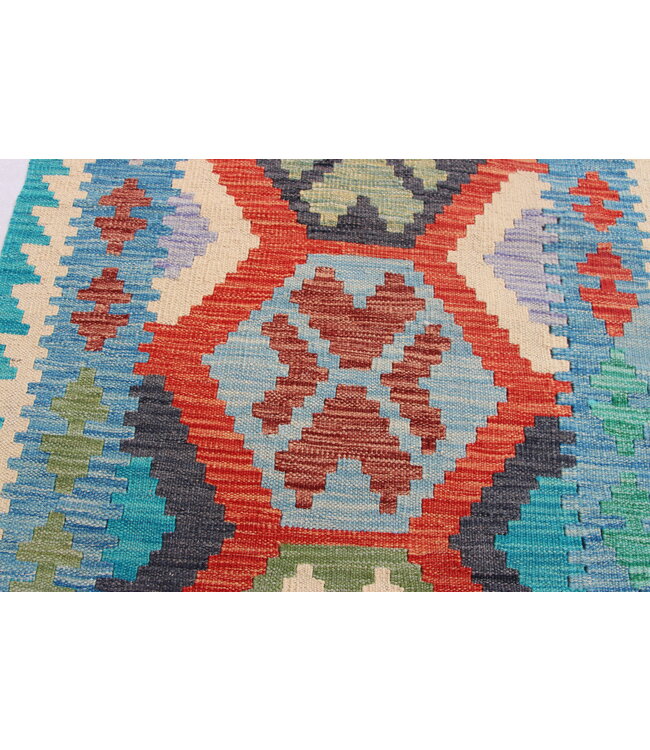 kelim kleed   300x80cm  vloerkleed tapijt kelims hand geweven