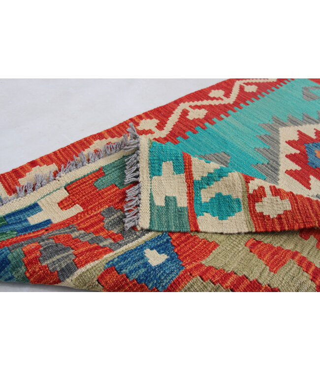 kelim kleed  308x78cm  vloerkleed tapijt kelims hand geweven