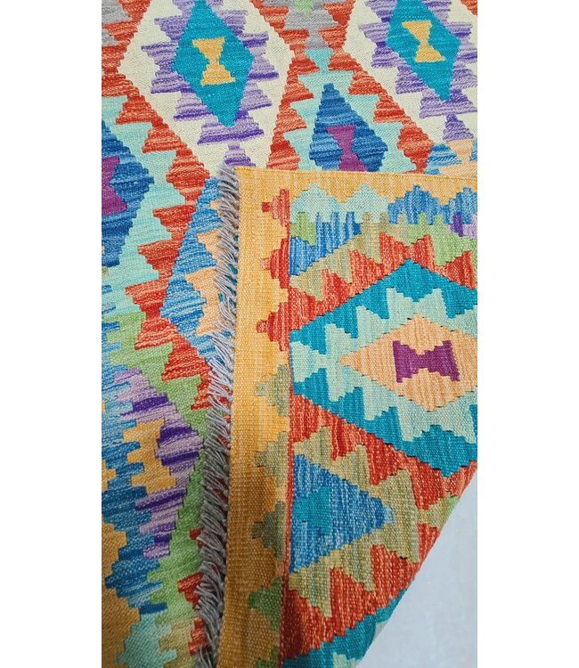 kelim teppich  läufer 294x83cm