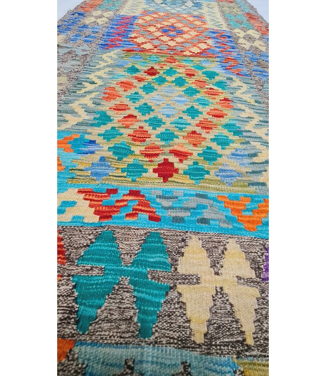 kelim teppich  läufer  285x88cm