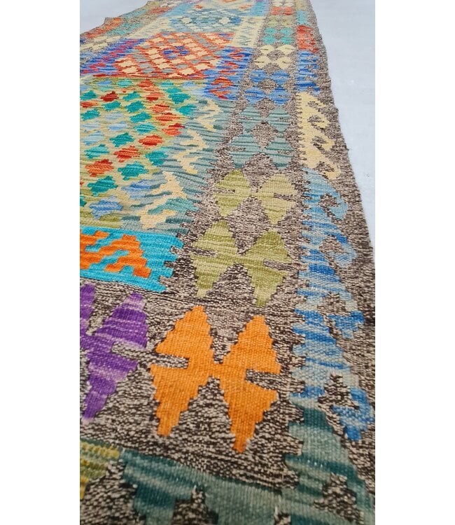 kelim teppich  läufer  285x88cm