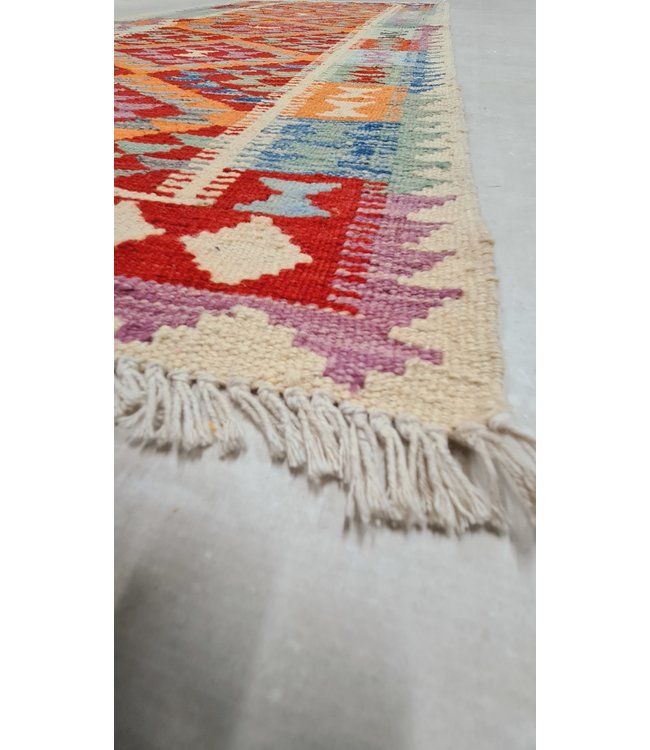 kelim teppich  läufer 187x85cm 