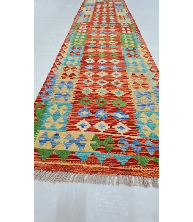 kelim rug  runner  296x77cm