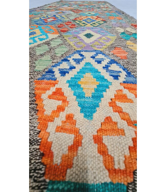 kelim teppich  läufer 300x86cm