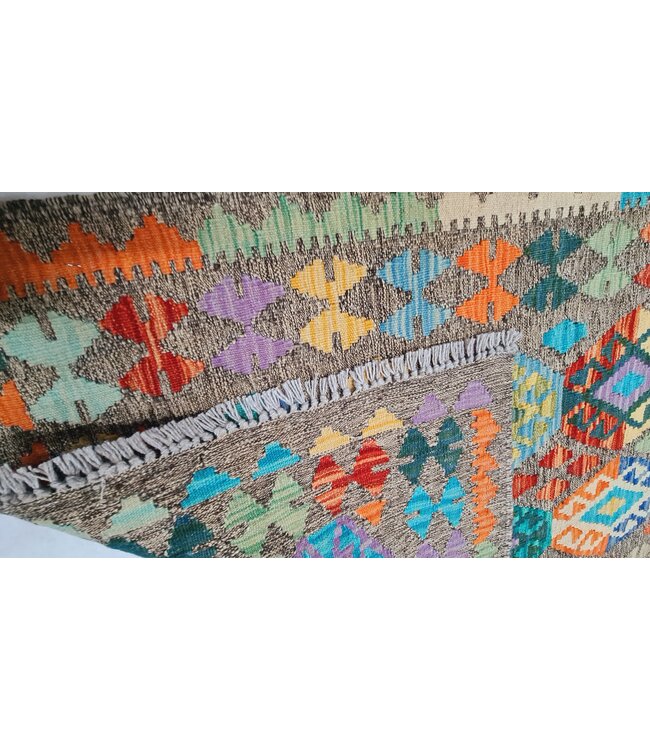 kelim kleed    300x86cm  vloerkleed tapijt kelims hand geweven