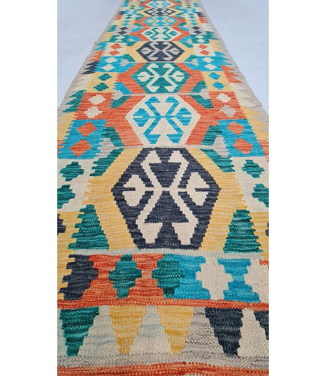 kelim rug  runner  296x82cm
