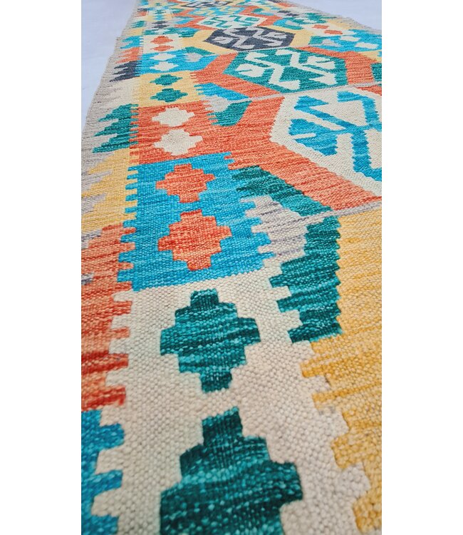 kelim teppich  läufer  296x82cm