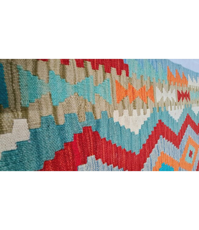 kelim kleed 294x88cm-vloerkleed tapijt kelims hand geweven