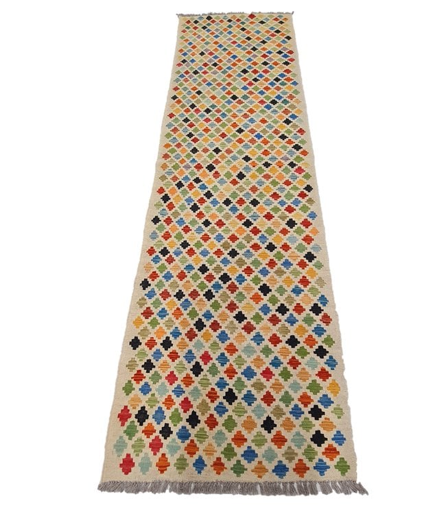 kelim rug  runner  301x83cm 