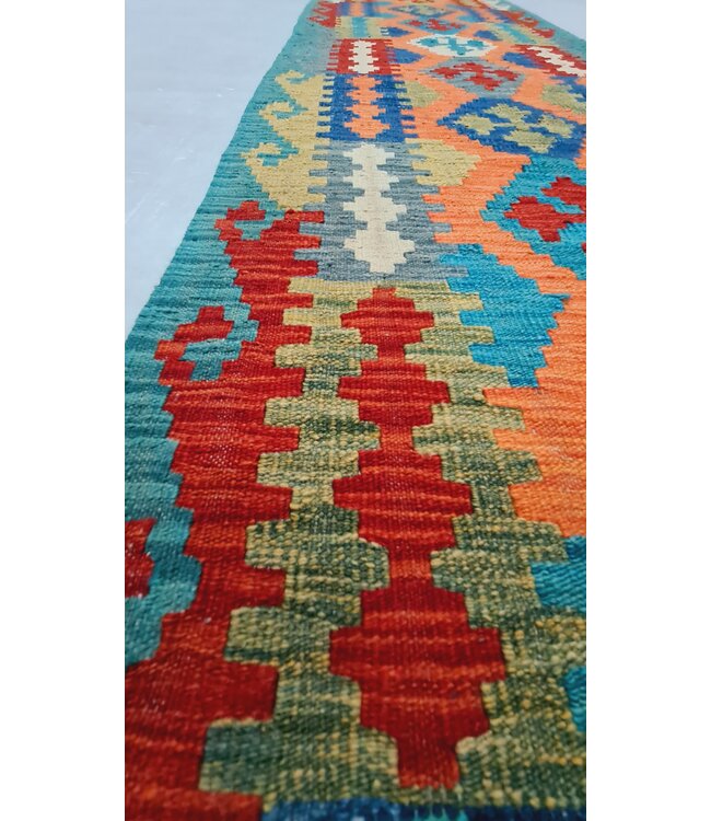 kelim teppich  läufer 301x85cm