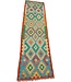 kelim kleed loper  294x82cm  vloerkleed tapijt kelims hand geweven