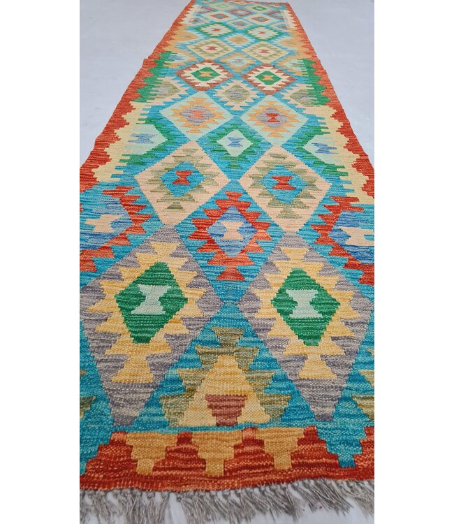 kelim teppich  läufer  294x82cm