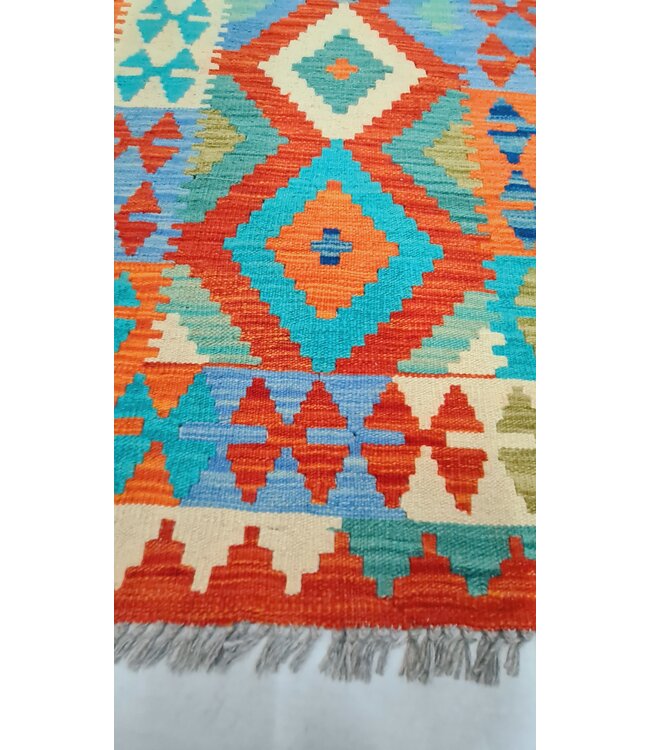 kelim teppich  läufer  303x82cm