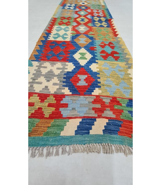 kelim teppich  läufer 290x87cm