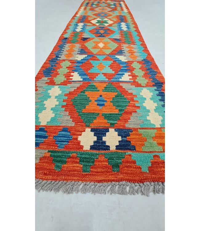 kelim teppich  läufer  290x77cm