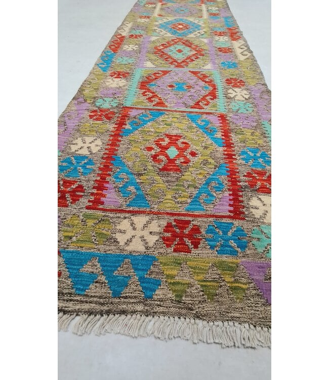 kelim teppich  läufer   295x83cm