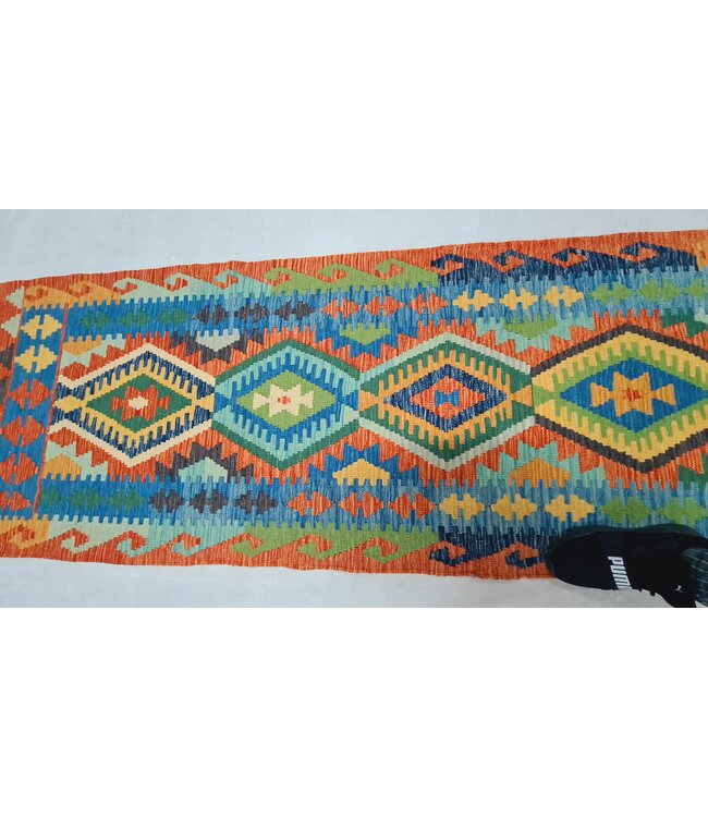 kelim teppich  läufer   288x78cm