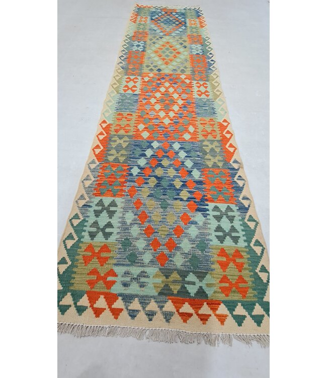 kelim teppich  läufer   302x83cm