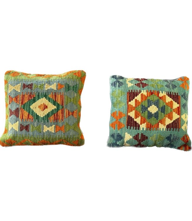 2x  kelim kissens  ca 45x45 cm mit Füllung