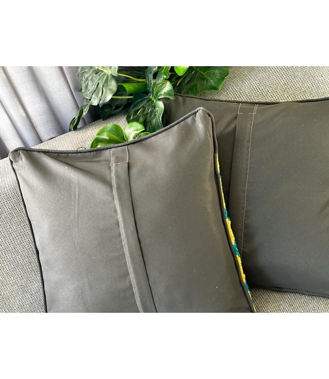2x unike kelim kussens met vulling  45x45 cm